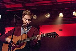 Mo Kenney performing at East Coast Music Week in 2013.