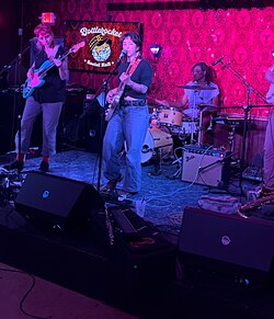 Tenci performing in Pittsburgh in 2024