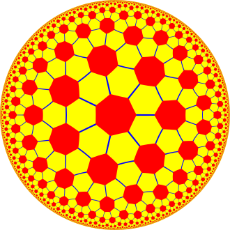 Truncated order-7 triangular tiling