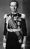 Riband, badge and star of a GCMG worn by John Buchan, 1st Baron Tweedsmuir
