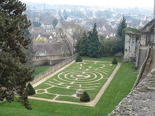 Labyrinth in the gardens of the bishop