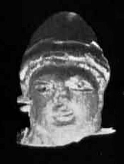 Figure with helmet, Semthan