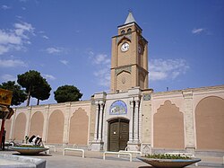 Gate and tower of Vank Cathedral