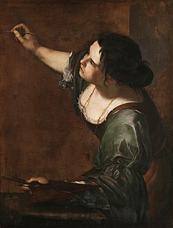 Artemisia Gentileschi, Self-Portrait as the Allegory of Painting (c. 1638–39)