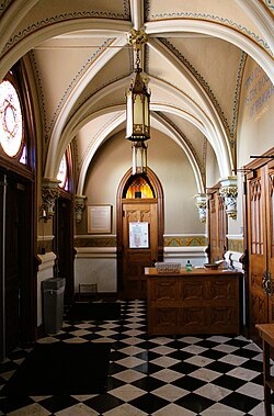 Narthex of the Basilica of St. Andrew (Roanoke, Virginia)