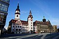 Old and new city hall