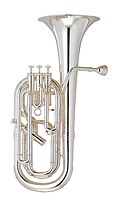 British style baritone with four valves by Yamaha