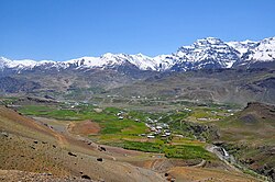 View of Dras in Drass district, Ladakh (India)