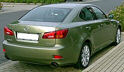 Pre-facelift Lexus IS 250 (GSE20, Europe)