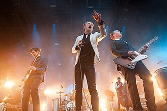Kaizers Orchestra performing at the Odderøya Live Festival, 2012