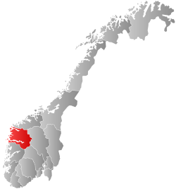 Sogn og Fjordane within Norway