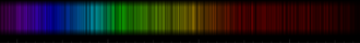Color lines in a spectral range