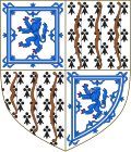 Bowes-Lyon family: bows and lions