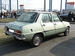 Renault 7 rear