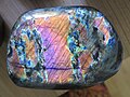 Labradorite with rare colors (spectrolite)