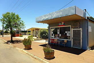 View of Railway Street, Trayning, 2014
