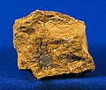 Limonite, a mineraloid containing iron hydroxide, is the main ingredient of all the ochre pigments.
