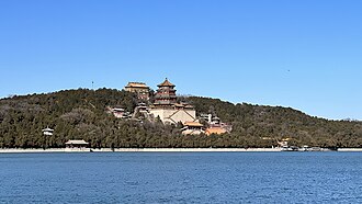Summer Palace, one of several palatial gardens built by Qing emperors in the northwest suburb area