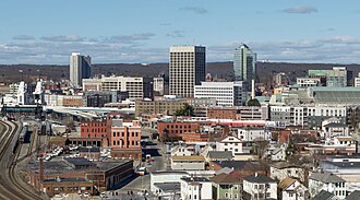 Worcester, Massachusetts is the tenth most populous city in the Northeast and the 114th-most populous city in the United States. It had a population of 206,518 in the 2020 census. It is an edge city of Greater Boston and its metro is combined with it.