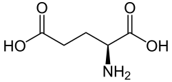 Glutamic acid in non-ionic form