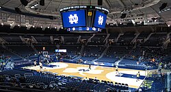 arena interior during an event