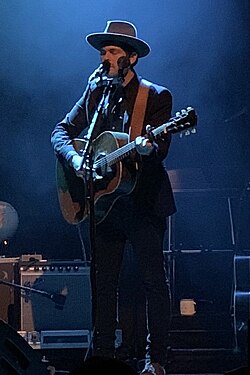 Isakov performing in 2019