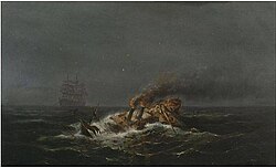Sinking of the "Ville du Havre," November 22, 1873 (1874)