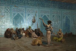 Le charmeur de serpents by Jean-Léon Gérôme