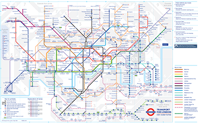 The July 2024 Tube Map