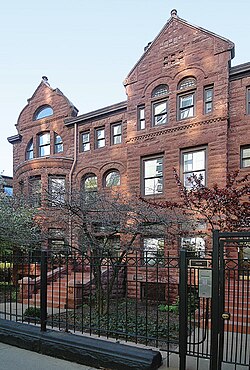 A historic mansion converted into condominiums in Chicago, U.S.