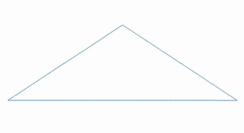 A fractal that models the surface of a mountain (animation)