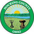 Official seal of Hocking County, Ohio