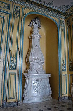 Rococo – Apartment of Madame du Barry, Palace of Versailles, Versailles, France, by Ange-Jacques Gabriel, 18th century