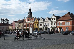 The square Resselovo náměstí