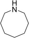 Skeletal formula of azocane