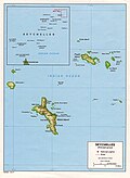 Map of the Seychelles