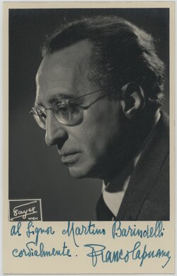 A black and white photograph of a man