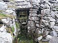 Entrance to "Long Cairn" at Yarrows slightly north of Ulbster.