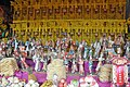 Models of Chinese opera figures used as offerings