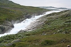 The river Bora in Vinje on the border to Vestland