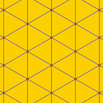 Triangular tiling