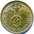 Prewar 10 ℛ︁₰ (obverse)