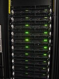 Servers utilizing an Nvidia Tesla GPU cluster