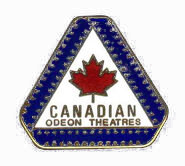 The logo of Canadian Odeon Theatres