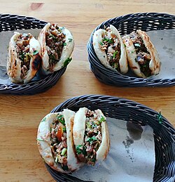 Shaobing with pork
