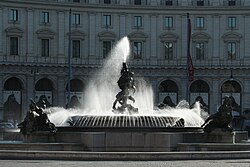 Fountain of the Naiads, 1888, Piazza della Repubblica, Rome