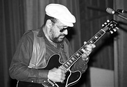Mickey Baker in concert, 1982