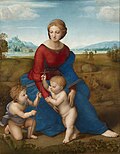 Raphael, Madonna in the Meadow (1505 - 1506).