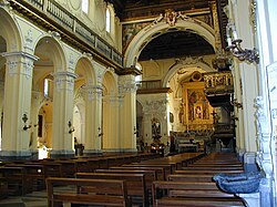 Interior of Collegiata