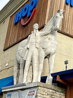 Imperial Bank horse sculpture (1975), Los Angeles